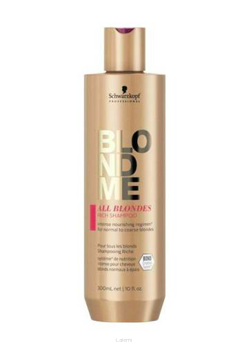 SCHWARZKOPF BLONDME ALL BLONDES SZAMPON BOGATY 300 ml