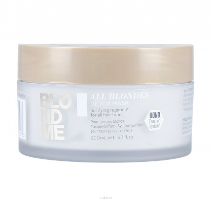 SCHWARZKOPF BLONDME ALL BLONDES DETOX MASKA OCZYSZCZAJĄCA 200 ml